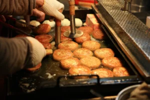 Seed hotteok at Busan Gukje Market