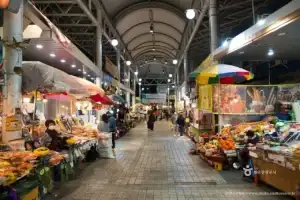 Aisles of Sokcho Jungang Market
