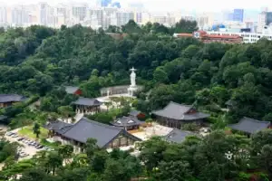 Bongeunsa Temple Panorama View