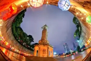 Bongeunsa Temple  Lottery lantern