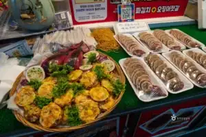 Gangneung Jungang Market Food