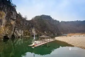Raft on Seogang River in Yeongwol