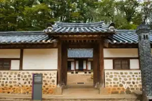 Entrance gate of Yeongwol Jangneung