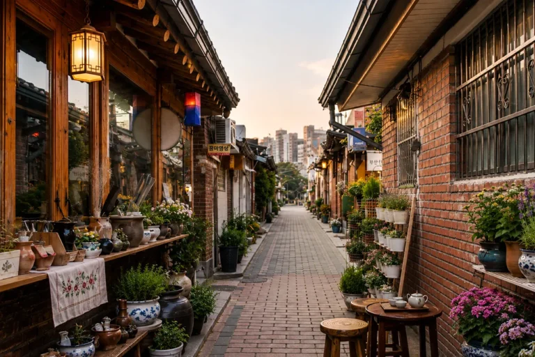 Seoul City Tour D: Ikseondong & N Seoul Tower, Gwangjang Market, Seongsu Cafe Street