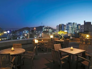 Outdoor terrace