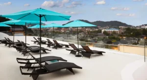Outdoor rooftop