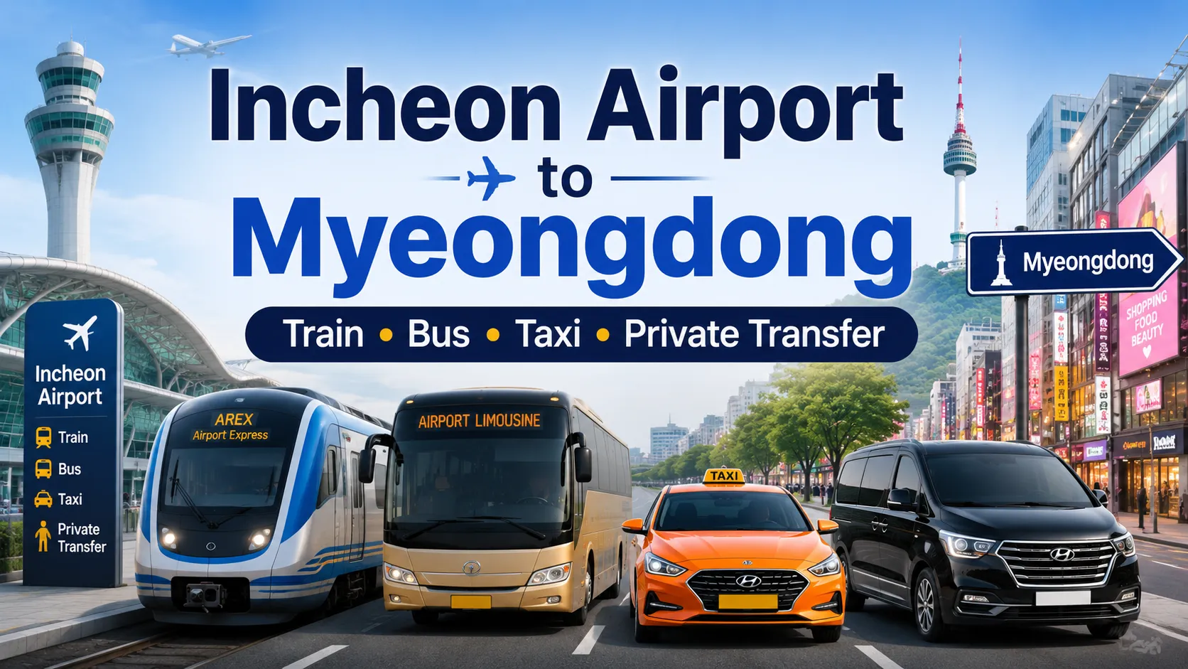 incheon-airport-to-myeongdong
